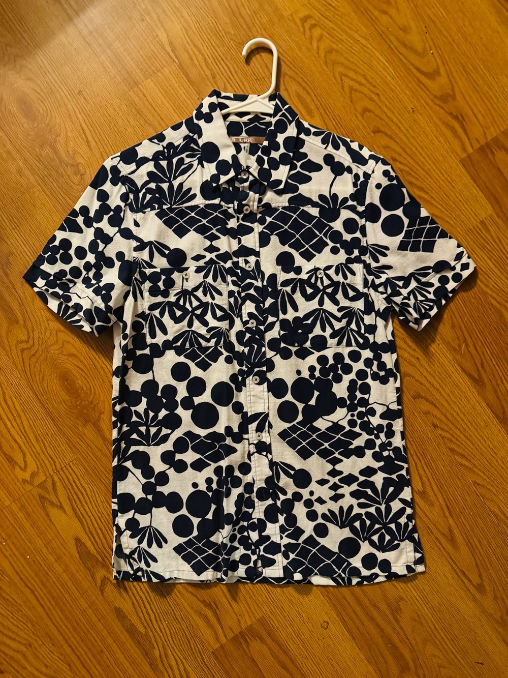 Mr Turk patterned button up blouse / 2017 collection 🌵